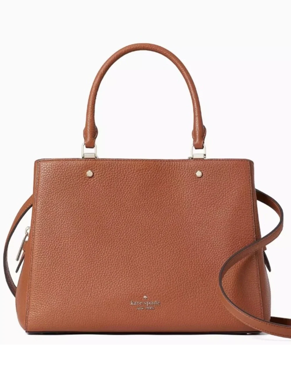 NWT Kate Spade Leila Medium Triple Compartment Satchel